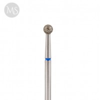 Фреза алмазная ШАР 2.9 мм синий