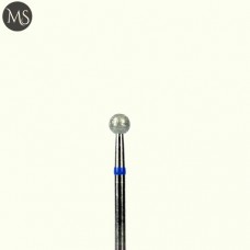 Фреза алмазная шар синий 5.0 мм