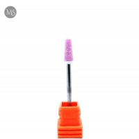 Фреза корундовая усеченный конус розовый