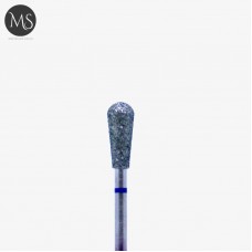 Фреза алмазная грушевидная 3.0 - 4.1 мм. синяя