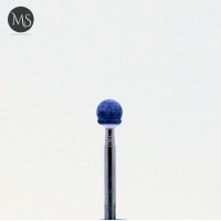 Фреза корундовая шар 5.0 мм синий