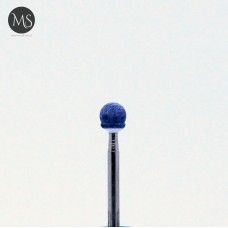 Фреза корундовая шар 5.0 мм синий