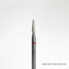 ФРЕЗА ТВС (твердосплавная) конус красный