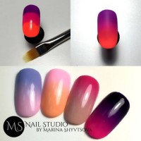 Кисть для швидкого виконання градієнту Омбре