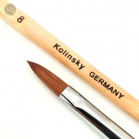 Acrylic modeling brush number 8