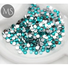 Стразы голубой цирконий