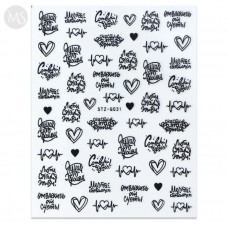 Наклейки для дизайна stz g 031