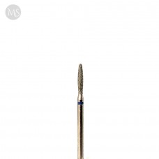 Фреза алмазная пламя безопасное синяя 2.3 мм