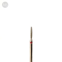 Фреза алмазная пламя безопасное 1.6 мм. красное