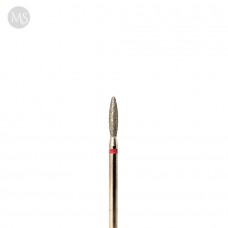 Фреза алмазная пламя безопасное красная 2.3 мм.