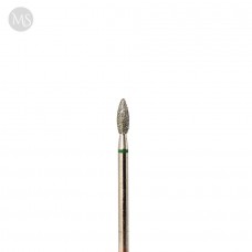 Фреза алмазная пламя 2.7 мм зеленое
