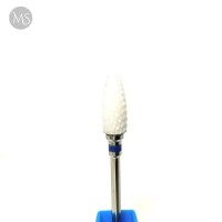 Фреза керамічна "КУКУРУДЗА" для зняття гель лаку синя