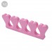 Роздільник для педикюру рожевий упаковка 100 пар