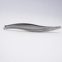 Пінцет для брів скошений П-12