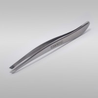 Пінцет для брів скошений П-13