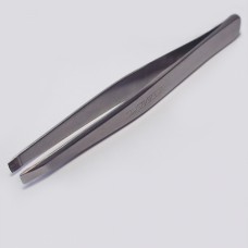 Пінцет для брів скошений широкий П-07