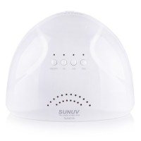Лампа для манікюру UV/LED SUNUV SUN 1 SE 48W white з діодами із кварцового скла
