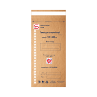 Крафт-пакет для стерилізації в сухожарі 100*200 мм