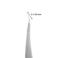 Пінцет професійний для вій вигнутий STALEKS PRO EXPERT 41 TYPE 3 TE-41/3