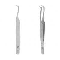 Professional tweezers shoe for eyelashes STALEKS PRO EXPERT 41 TYPE 6 TE-41/6