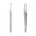 Professional tweezers shoe for eyelashes STALEKS PRO EXPERT 41 TYPE 6 TE-41/6