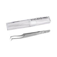 Professional tweezers shoe for eyelashes STALEKS PRO EXPERT 41 TYPE 6 TE-41/6