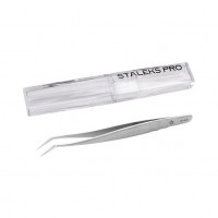 Пінцет професійний для вій L-подібний STALEKS PRO EXPERT 41 TYPE 9 TE-41/9