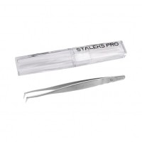 Пинцет профессиональный для ресниц башмачок STALEKS PRO EXPERT 40 TYPE 8 TE-40/8